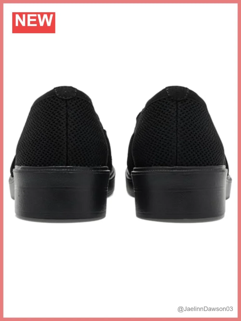 Stretch Fit Vegan Loafer with Knit Upper and Memory Foam Insole